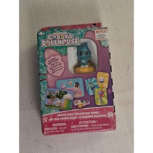 Gabby's Dollhouse Match-ical Dollhouse Game — With CatRat Figure, New